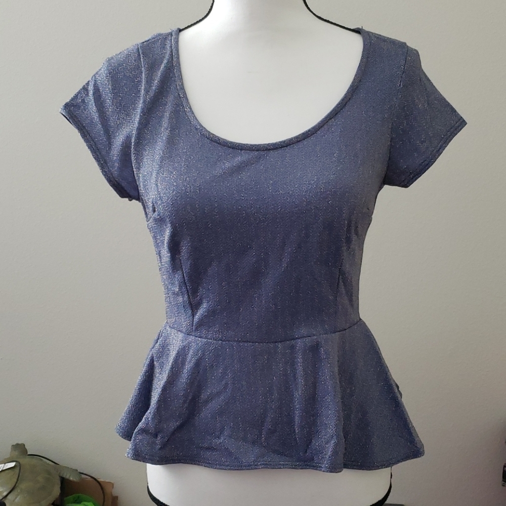 Mona B Peplum Top